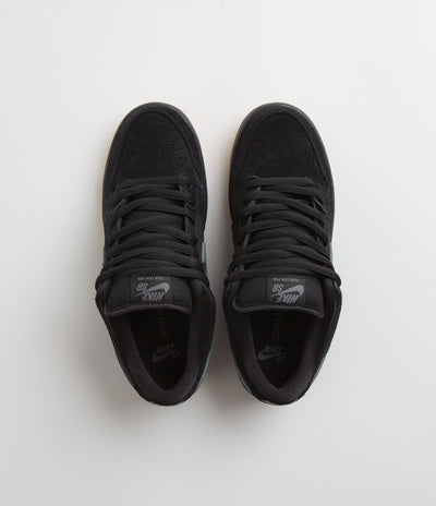 Nike SB Dunk Low Pro ‘Fog’ Shoes - Black / Cool Grey - Black - Black