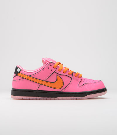 Nike SB x Powerpuff Girls Dunk Low Pro 'Blossom' Shoes - Lotus Pink / Digital Pink - Med Soft Pink
