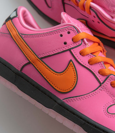 Nike SB x Powerpuff Girls Dunk Low Pro 'Blossom' Shoes - Lotus Pink / Digital Pink - Med Soft Pink