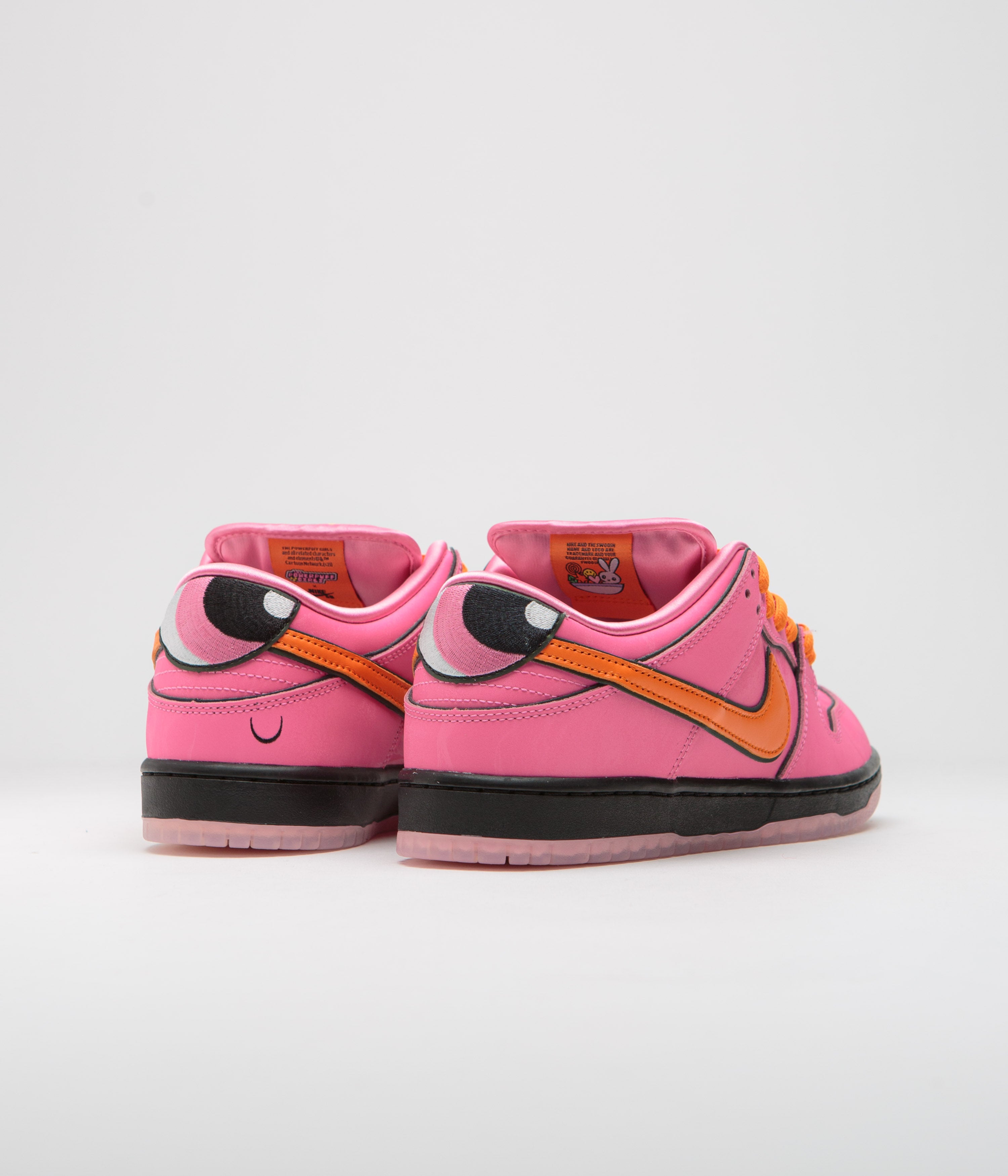 Skate Shoes Nike Sb Pink Swoosh Nike SB X Powerpuff Girls Dunk Low
