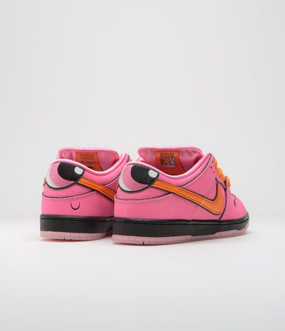 Nike SB x Powerpuff Girls Dunk Low Pro 'Blossom' Shoes - Lotus Pink / Digital Pink - Med Soft Pink