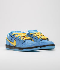 Nike SB x Powerpuff Girls Dunk Low Pro 'Bubbles' Shoes - Blue Chill / Deep Royal Blue - Active Pink thumbnail