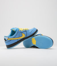 Nike SB x Powerpuff Girls Dunk Low Pro 'Bubbles' Shoes - Blue Chill / Deep Royal Blue - Active Pink thumbnail