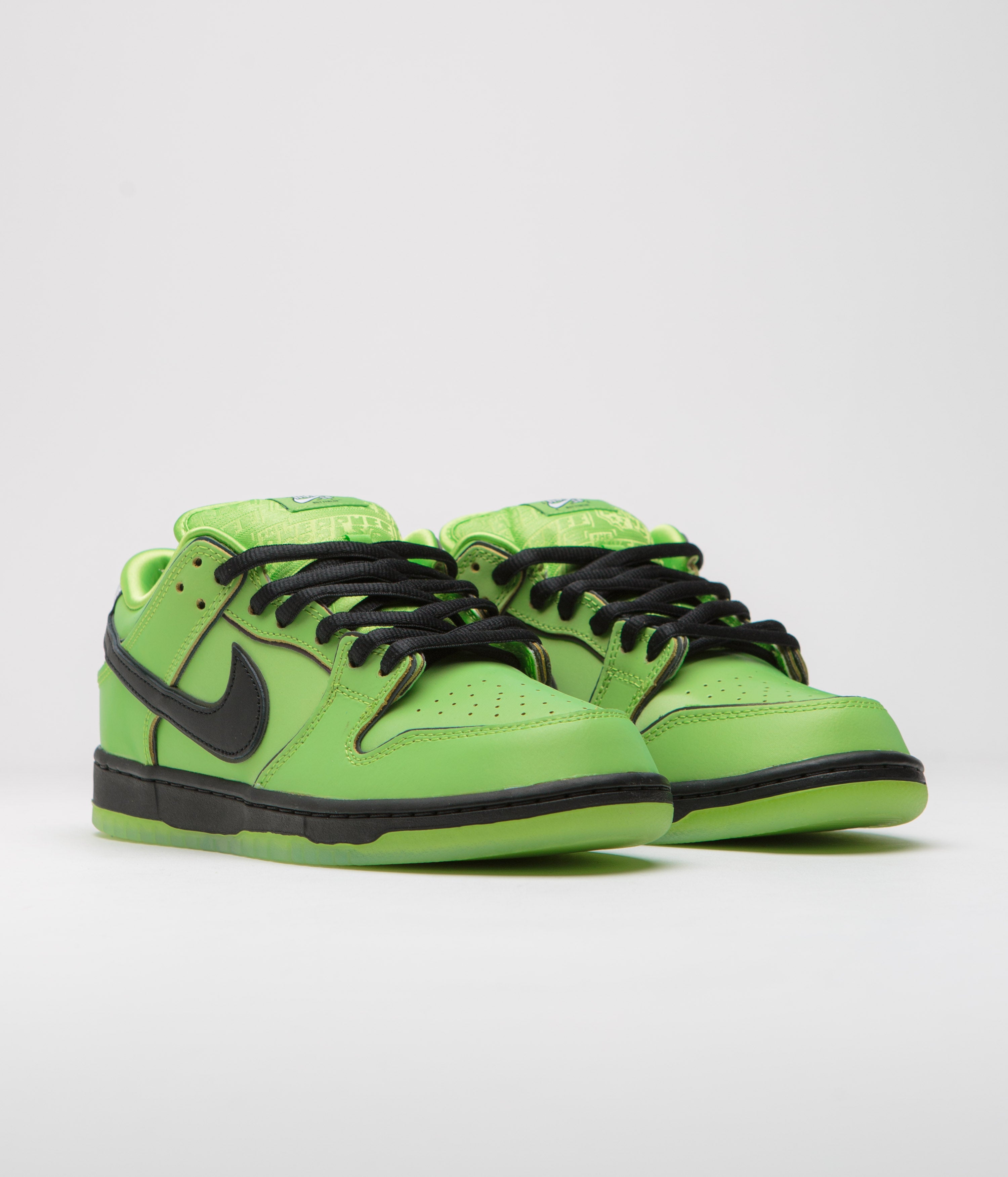 Nike SB x Powerpuff Girls Dunk Low Pro 'Buttercup' Shoes - Mean