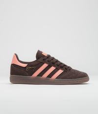 Adidas Busenitz Vintage Shoes in Aurora Coffee and Wonder Clay / Gum5 thumbnail