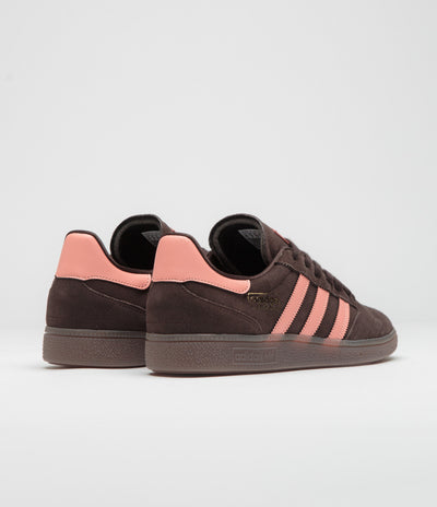 Adidas Busenitz Vintage Shoes in Aurora Coffee and Wonder Clay / Gum5