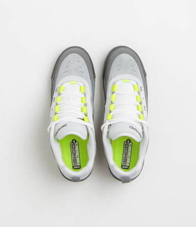Nike SB Air Max Ishod Shoes in Black and Neon Yellow and Anthracite - Light Graphite