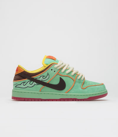 Nike SB Dunk Low Pro 'Rodeo' Shoes - Tourmaline / Baroque Brown - Monarch