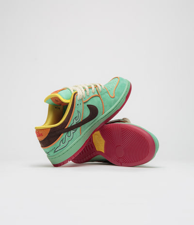 Nike SB Dunk Low Pro 'Rodeo' Shoes - Tourmaline / Baroque Brown - Monarch
