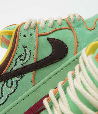 Nike SB Dunk Low Pro 'Rodeo' Shoes - Tourmaline / Baroque Brown - Monarch