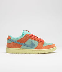 Nike SB Dunk Low Pro Premium Shoes - Orange / Noise Aqua - Emerald