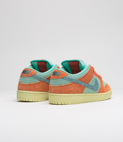 Nike SB Dunk Low Pro Premium Shoes - Orange / Noise Aqua - Emerald Rise - Orange