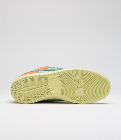 Nike SB Dunk Low Pro Premium Shoes - Orange / Noise Aqua - Emerald Rise - Orange