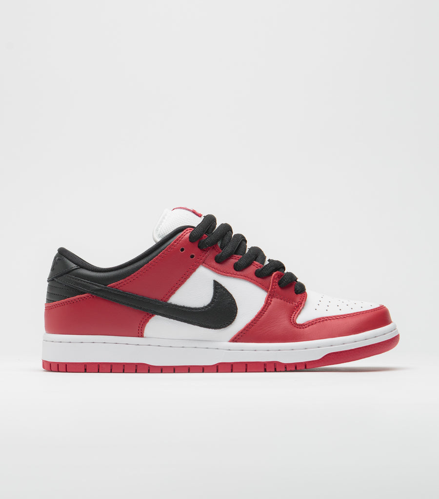 Nike SB Dunk Low Pro Shoes - Varsity Red / Black - White - Varsity Red |  Releases.Flatspot
