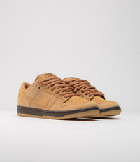 Nike SB Dunk Low Pro 'Wheat' Shoes - Flax / Flax - Flax - Baroque Brown thumbnail
