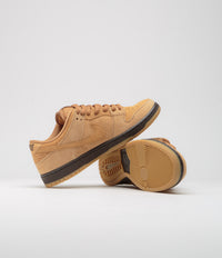 Nike SB Dunk Low Pro 'Wheat' Shoes - Flax / Flax - Flax - Baroque Brown thumbnail