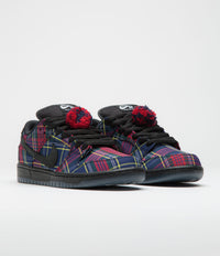 Nike SB x Nardwuar Dunk Low Pro Shoes - University Red / Black - Yellow Strike thumbnail