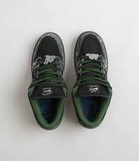 Nike SB x There Skateboards Dunk Low Shoes - Black / Gorge Green - Summit White thumbnail