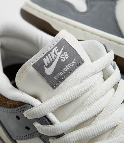 Nike SB x Yuto Horigome Dunk Low Pro Shoes - Wolf Grey / Iron Grey - Sail