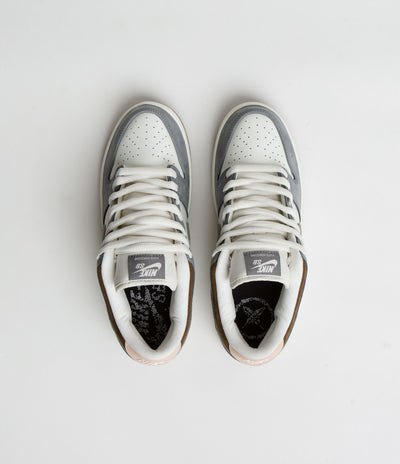 Nike SB x Yuto Horigome Dunk Low Pro Shoes - Wolf Grey / Iron Grey - Sail