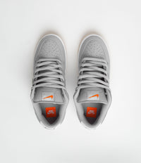 Nike SB Orange Label Dunk Low Pro Shoes - Wolf Grey / White - Wolf