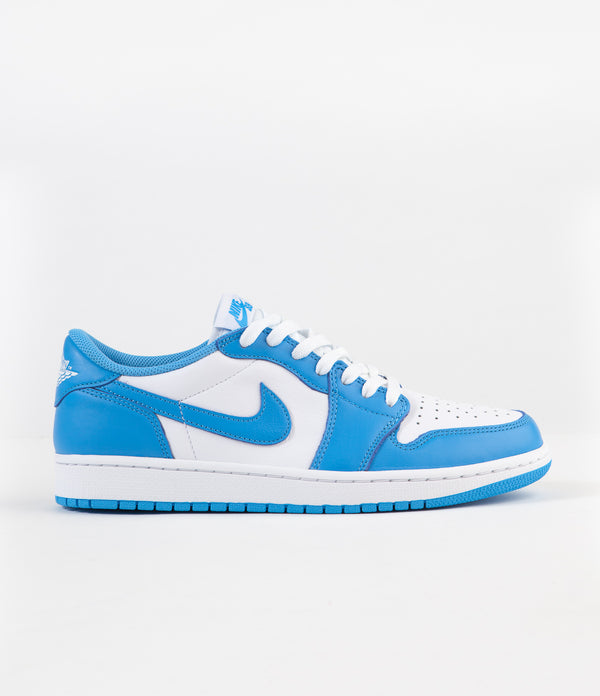 Nike SB x Air Jordan Low UNC Shoes - Powder Blue / Dark Powder | Releases.Flatspot