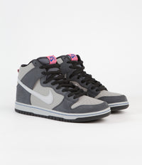 Nike SB Dunk High Pro 'ACG Superdome' Shoes - Flint Grey / Grey Fog - Medium Grey - Flamingo thumbnail