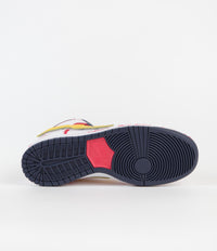 Nike SB Dunk High Pro 'Gundam' Shoes - White / Amarillo thumbnail