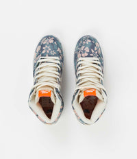 Nike SB Dunk High Pro 'Hawaii' Shoes - Aquamarine / Light Cream - Total Orange thumbnail