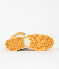 Nike SB Dunk High Pro Pineapple Shoes - University Gold / Vivid Sulfur - Citron Tint thumbnail