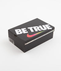 Nike SB Dunk Low 'Be True' Shoes - White / Summit Rainbow - White thumbnail