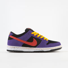 Nike SB Dunk Low Pro 'ACG Terra' Shoes - Black / Sunburst - Varsity Purple - Taxi