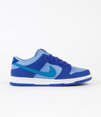 Nike SB Dunk Low Pro Blue Raspberry Shoes - Racer Blue / Laser Blue - University Blue