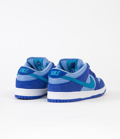 Nike SB Dunk Low Pro Blue Raspberry Shoes - Racer Blue / Laser Blue - University Blue