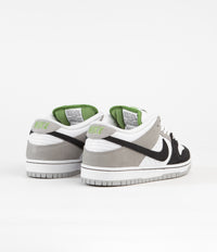 Nike SB Dunk Low Pro 'Chlorophyll' Shoes - Medium Grey / Black - White - Chlorophyll thumbnail