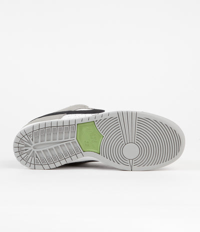 Nike SB Dunk Low Pro 'Chlorophyll' Shoes - Medium Grey / Black - White - Chlorophyll