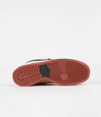 Nike SB Dunk Low Pro 'Hennessy' Shoes - Muslin / Black - Muslin - Rugged Orange