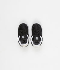 Nike SB Dunk Low Pro Medicom Toddler Shoes - Black / Black - White thumbnail