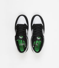 Nike SB Dunk Low Pro OG 'Panda Pigeon' Shoes - Black / White - Green Gusto thumbnail