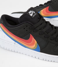 Nike SB Dunk Low Pro 'Polaroid' Shoes - Black / Black - White thumbnail