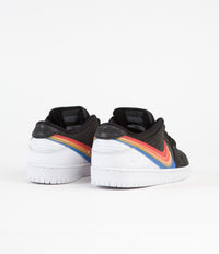 Nike SB Dunk Low Pro 'Polaroid' Shoes - Black / Black - White thumbnail
