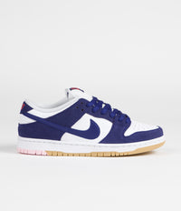 Nike SB Dunk Low Pro Premium 'Los Angeles Dodgers' Shoes - Deep