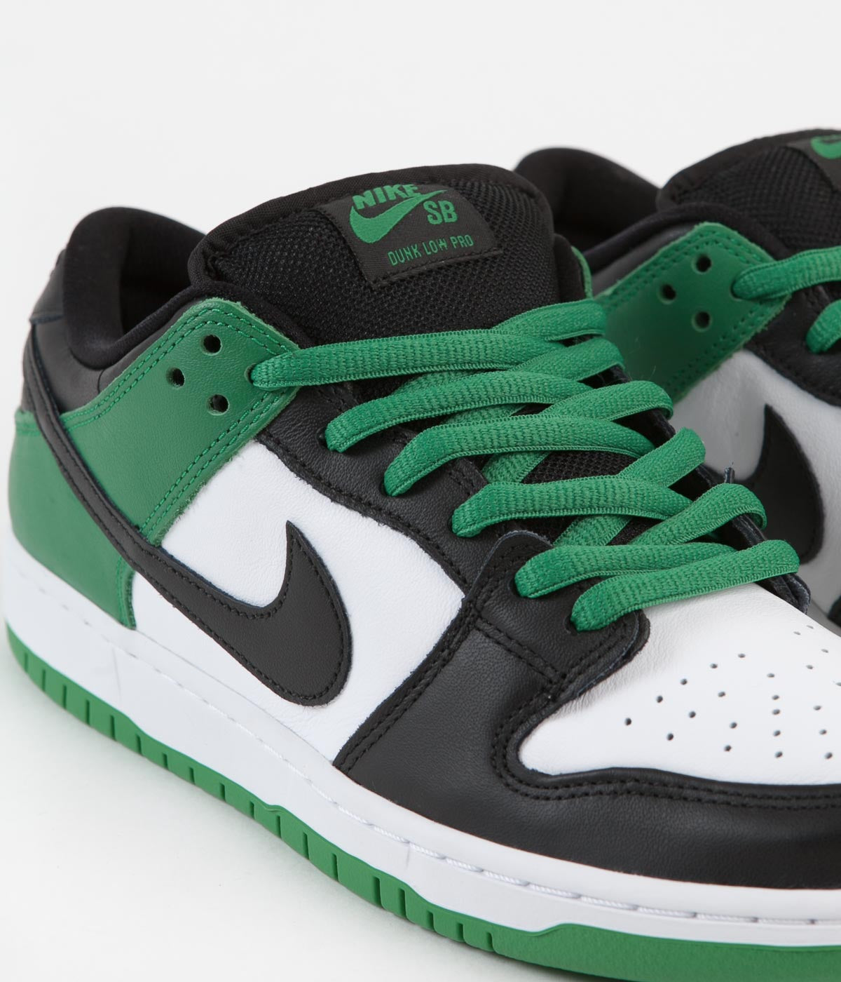 Nike dunk low green black white Clearance