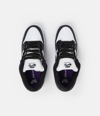 Nike SB Dunk Low Pro Shoes - Court Purple / Black - White - Court Purple thumbnail