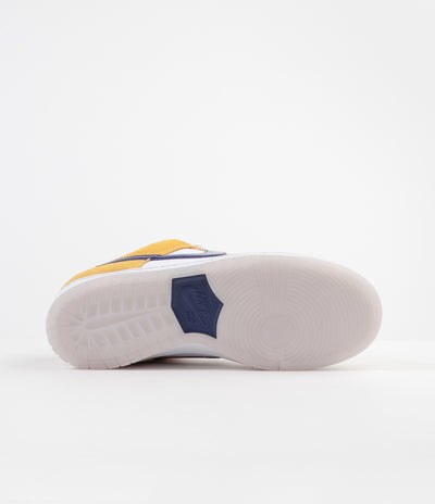 Nike SB Dunk Low Pro Shoes - Laser Orange / Regency Purple - Laser Orange