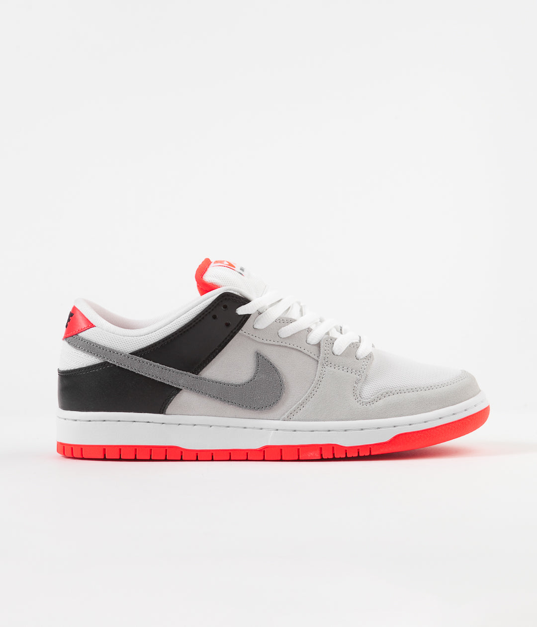 Nike SB Orange Label Dunk Low Pro Shoes Neutral Grey Cool Grey Black Infrared