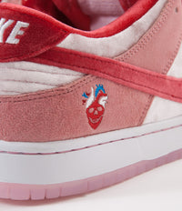 Strange Love Pink Shoes Low Designer Sports Skateboard Shoes For