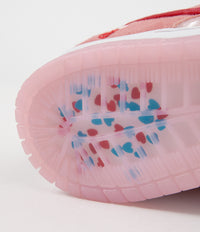 Nike SB 'Strangelove' Dunk Low Pro Shoes - Bright Melon / Gym Red - Medium Soft Pink thumbnail
