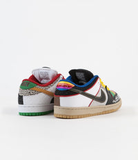Nike SB Dunk Low Pro 'What The P-Rod' Shoes - Sport Red / Black - Varsity Maize - Volt thumbnail