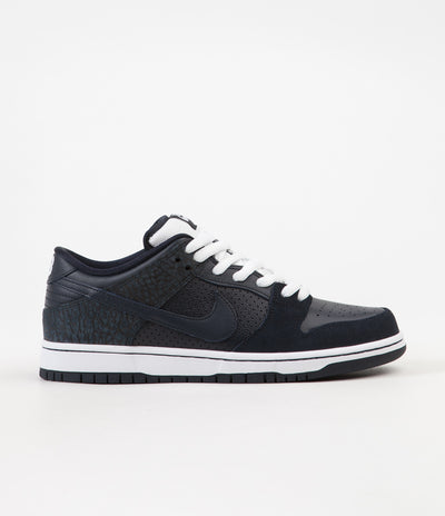 Nike SB Dunk Low TRD Murasaki Shoes - Dark Obsidian / Dark Obsidian - White